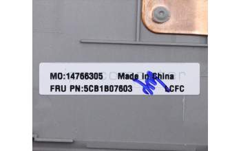 Lenovo 5CB1B07603 Tastatur inkl. Topcase ASM_ENG L20V3 MGRBL