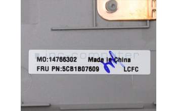 Lenovo 5CB1B07609 Tastatur inkl. Topcase ASM_FRA L20V3 MGRBL