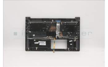 Lenovo 5CB1B10131 C-Abdeckung mit Tastatur, Russisch, Grau, Hintergrundbeleuchtung