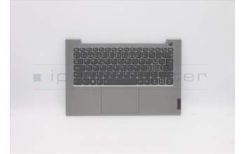 Lenovo 5CB1B33247 C-Cover with keyboard, Switzerland, Mineral Grey, Backlight