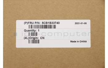 Lenovo 5CB1B33740 Tastatur inkl. Topcase ASM_UKR C 20VD MGBL