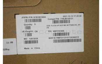 Lenovo 5CB1B33804 Tastatur inkl. Topcase ASM_FRA/ARA C20VD HDMGBL