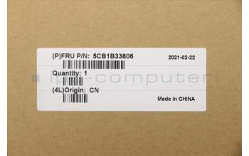 Lenovo 5CB1B33806 Tastatur inkl. Topcase ASM_UKR C 20VD HDMGBL