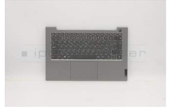 Lenovo 5CB1B34716 C-Cover with keyboard,Czech/Slovakian,Mineral Grey,Non_Backlight