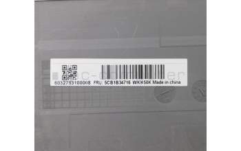 Lenovo 5CB1B34716 C-Cover with keyboard,Czech/Slovakian,Mineral Grey,Non_Backlight