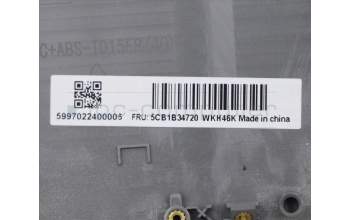 Lenovo 5CB1B34720 Tastatur inkl. Topcase ASM_ENG C 20VD HDMGNBL