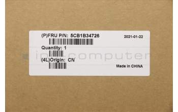 Lenovo 5CB1B34726 Tastatur inkl. Topcase ASM_ARA C 20VD HDMGNBL