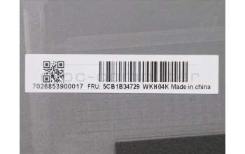 Lenovo 5CB1B34729 Tastatur inkl. Topcase ASM_HIN C 20VD HDMGNBL