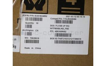 Lenovo 5CB1B34892 Tastatur inkl. TopcaseASM_FRA C20VG MGNBL