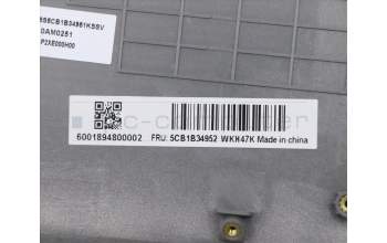 Lenovo 5CB1B34952 Tastatur inkl. TopcaseASM_GRE C20VE MGBL