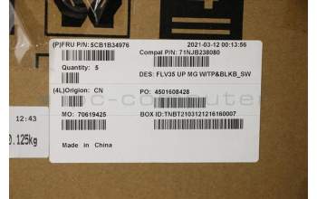 Lenovo 5CB1B34976 Tastatur inkl. TopcaseASM_SWS C20VE MGBL