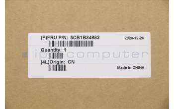 Lenovo 5CB1B34982 Tastatur inkl. TopcaseASM_USA ENG C20VE MGBL