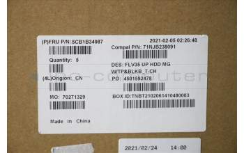 Lenovo 5CB1B34987 Tastatur inkl. TopcaseASM_TC C20VE HD MGBL
