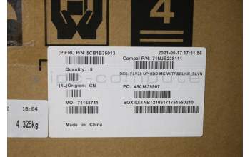 Lenovo 5CB1B35013 Tastatur inkl. TopcaseASM_SLV C20VE HD MGBL