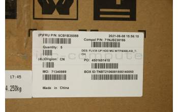 Lenovo 5CB1B35088 Tastatur inkl. TopcaseASM_TC C20VE HD MGNBL