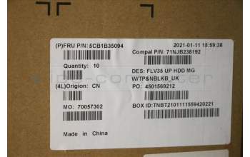 Lenovo 5CB1B35094 Tastatur inkl. TopcaseASM_UK C20VE HD MGNBL