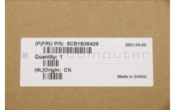 Lenovo 5CB1B36429 Tastatur inkl. Topcase ASM_ENG W82HS FP BL AB