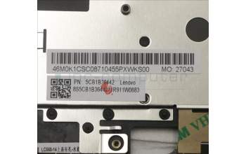 Lenovo 5CB1B36442 Tastatur inkl. Topcase ASM_FRA W82HS FP BL AB
