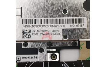 Lenovo 5CB1B36443 Tastatur inkl. Topcase deutsch W82HS FP BL AB