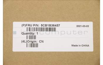 Lenovo 5CB1B36457 Tastatur inkl. Topcase ASM_BUL W82HS FP BL AB