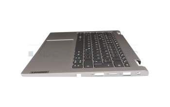 5CB1B3720 Original Lenovo Tastatur inkl. Topcase DE (deutsch) schwarz/grau mit Backlight