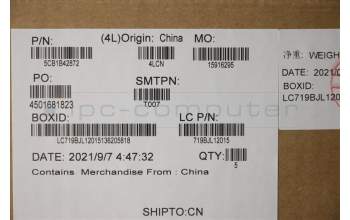 Lenovo 5CB1B42872 Tastatur inkl. Topcase deutsch L82FG FPABBLML