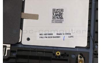 Lenovo 5CB1B42891 Tastatur inkl. Topcase ASM_UK L82FG FPABBLML