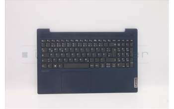 Lenovo 5CB1B42902 C-Abdeckung mit Tastatur, Deutsch, tiefblau, Ohne_Hintergrundbeleuchtung, Fingerabdruckleser