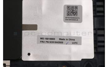 Lenovo 5CB1B42920 Tastatur inkl. Topcase ASM_UK L82FG FPABNBL