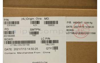 Lenovo 5CB1B43451 Tastatur inkl. Topcase ASM_ITA L82FG NFPABNBL