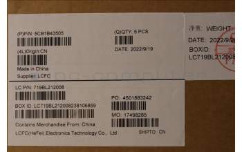 Lenovo 5CB1B43505 Tastatur inkl. Topcase ASM_FRA L82LA LIG_SR