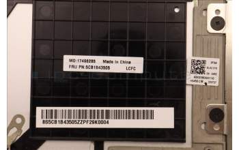 Lenovo 5CB1B43505 Tastatur inkl. Topcase ASM_FRA L82LA LIG_SR