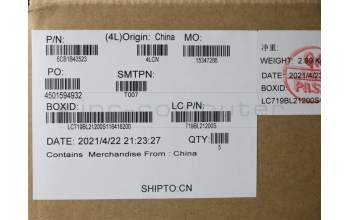 Lenovo 5CB1B43523 Tastatur inkl. Topcase schweiz L82LA LIG_SR