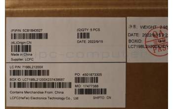 Lenovo 5CB1B43527 Tastatur inkl. Topcase ASM_UK L82LA LIG_SR