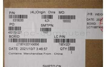 Lenovo 5CB1B62083 Tastatur inkl. Topcase ASM_ITA L82H8FPABBL