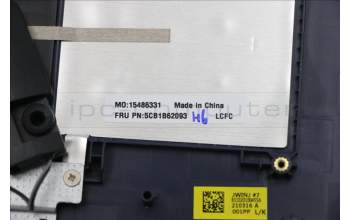 Lenovo 5CB1B62093 Tastatur inkl. Topcase ASM_THAIL82H8FPABBL