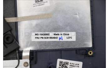 Lenovo 5CB1B64642 Tastatur inkl. Topcase ASM_FRAL82H8FPABNBL