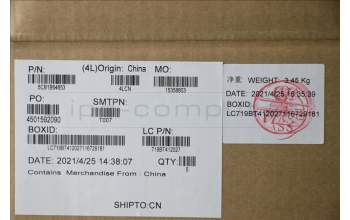 Lenovo 5CB1B64653 Tastatur inkl. Topcase schweizL82H8FPABNBL