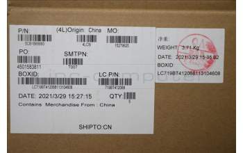 Lenovo 5CB1B65660 Tastatur inkl. TopcaseASM_USA ENGL82H8FPAGBL