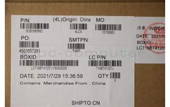 Lenovo 5CB1B65662 Tastatur inkl. Topcase ASM_UKL82H8FPAGNBL