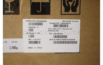 Lenovo 5CB1B66008 Tastatur inkl. Topcase_SPA C82FE PLBUW NFPNBL