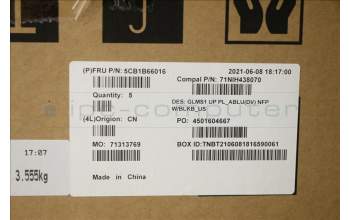 Lenovo 5CB1B66016 Tastatur inkl. Topcase_ENG C82FE PLBUW NFPBL