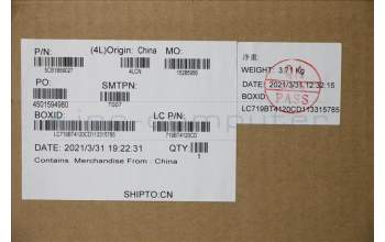 Lenovo 5CB1B69027 Tastatur inkl. Topcase ASM_TC L82H8 FPSDBL