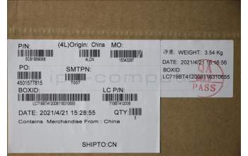 Lenovo 5CB1B69068 Tastatur inkl. Topcase ASM_ENGL82H8NFPABBL