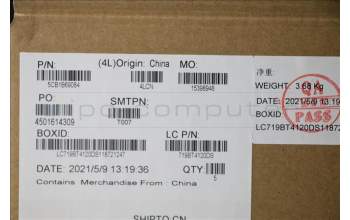Lenovo 5CB1B69084 Tastatur inkl. Topcase ASM_RUSL82H8NFPABBL