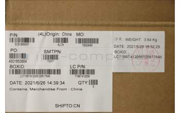 Lenovo 5CB1B69097 Tastatur inkl. TopcaseASM_SPAL82H8NFPABNBL