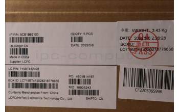 Lenovo 5CB1B69100 Tastatur inkl. TopcaseASM_PORL82H8NFPABNBL