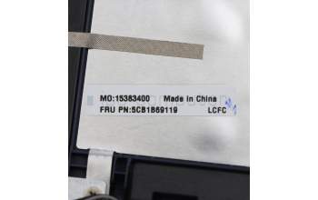 Lenovo 5CB1B69119 Tastatur inkl. TopcaseASM_CZE/SLKL82H8NFPABNBL