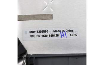 Lenovo 5CB1B69128 Tastatur inkl. TopcaseASM_CZE/SLKL82H8NFPAGBL