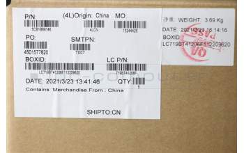 Lenovo 5CB1B69146 C-Cover with keyboard,Slovenian,Arctic Grey,Backlight,Non_Fingerprint